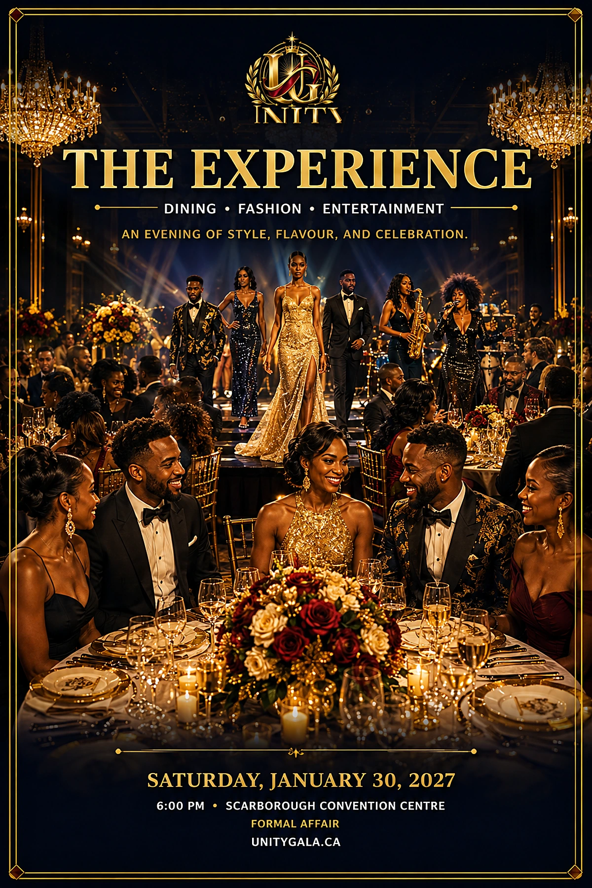 Unity Gala poster: The Experience