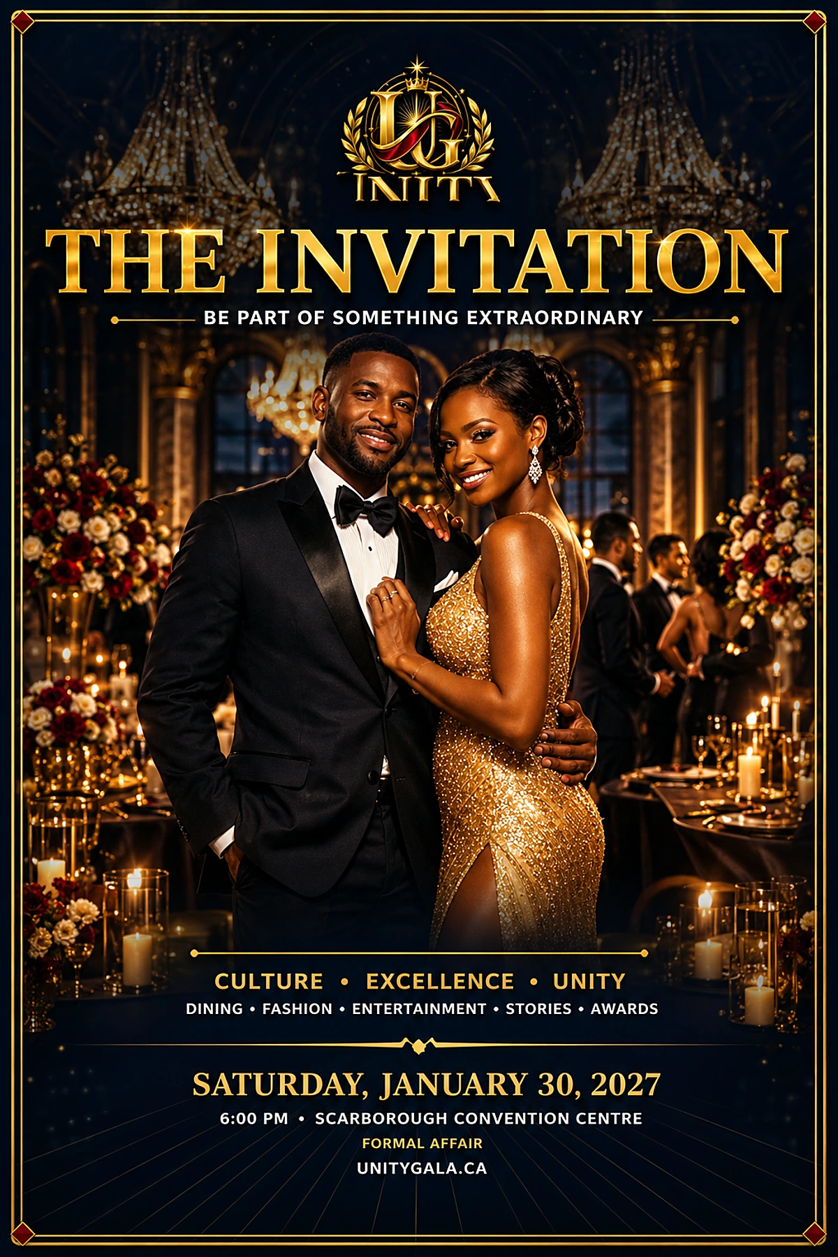 Unity Gala poster: The Invitation